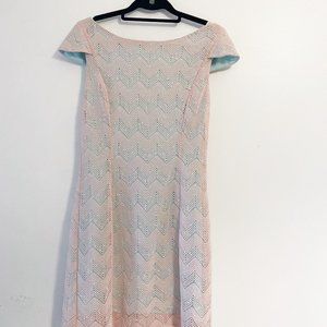 Pastel Pink and Blue Dress